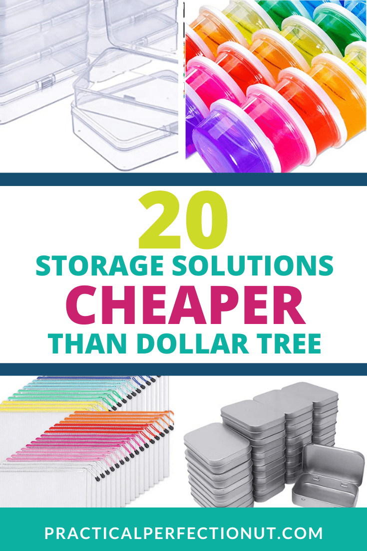 20 Cheap Storage Solutions That Cost Less Than The Dollar Store Practical Perfection